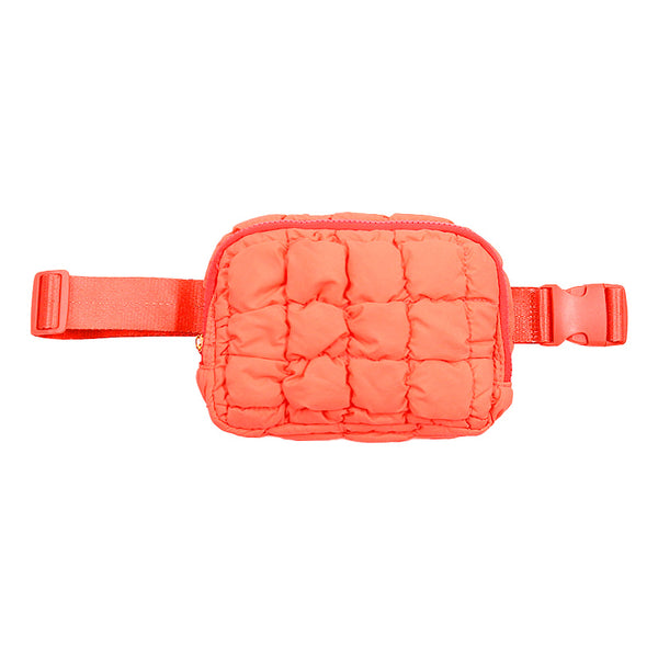 Melon Puffer Waist Bag