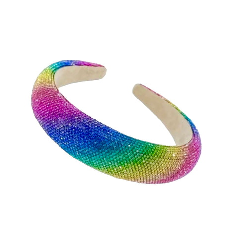 Rainbow Crystal Headband